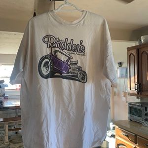 Mens XL T-Shirt The Rodders Journal *Vintage* Hot Rod